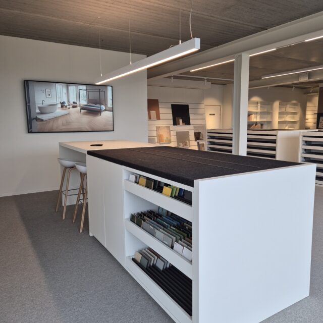 Nieuwe showroom