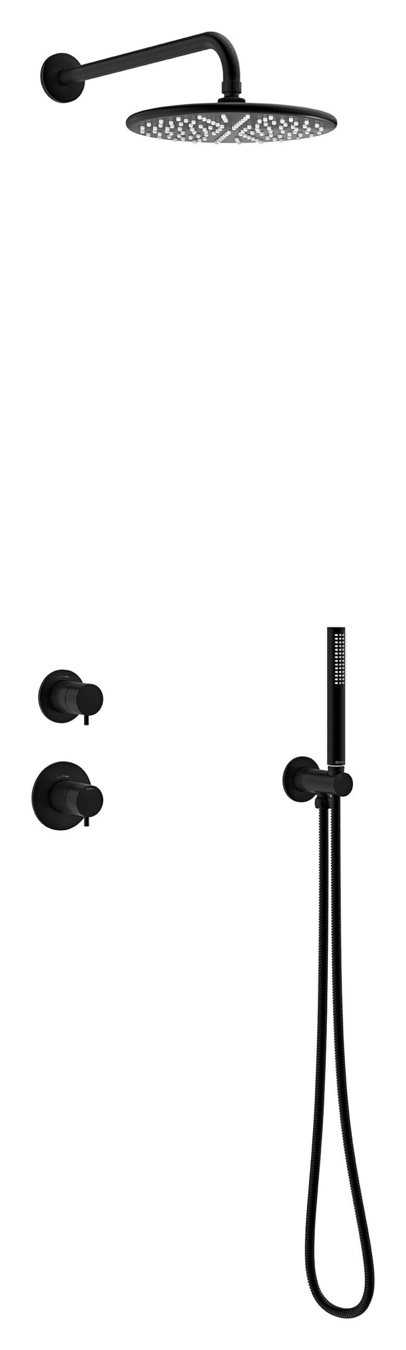 5704961 Silhouet DS1 Concealed kit Outer Parts Matt Black 1