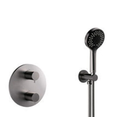Damixa Silhouet HS1 afbouwset Grafiet pvd