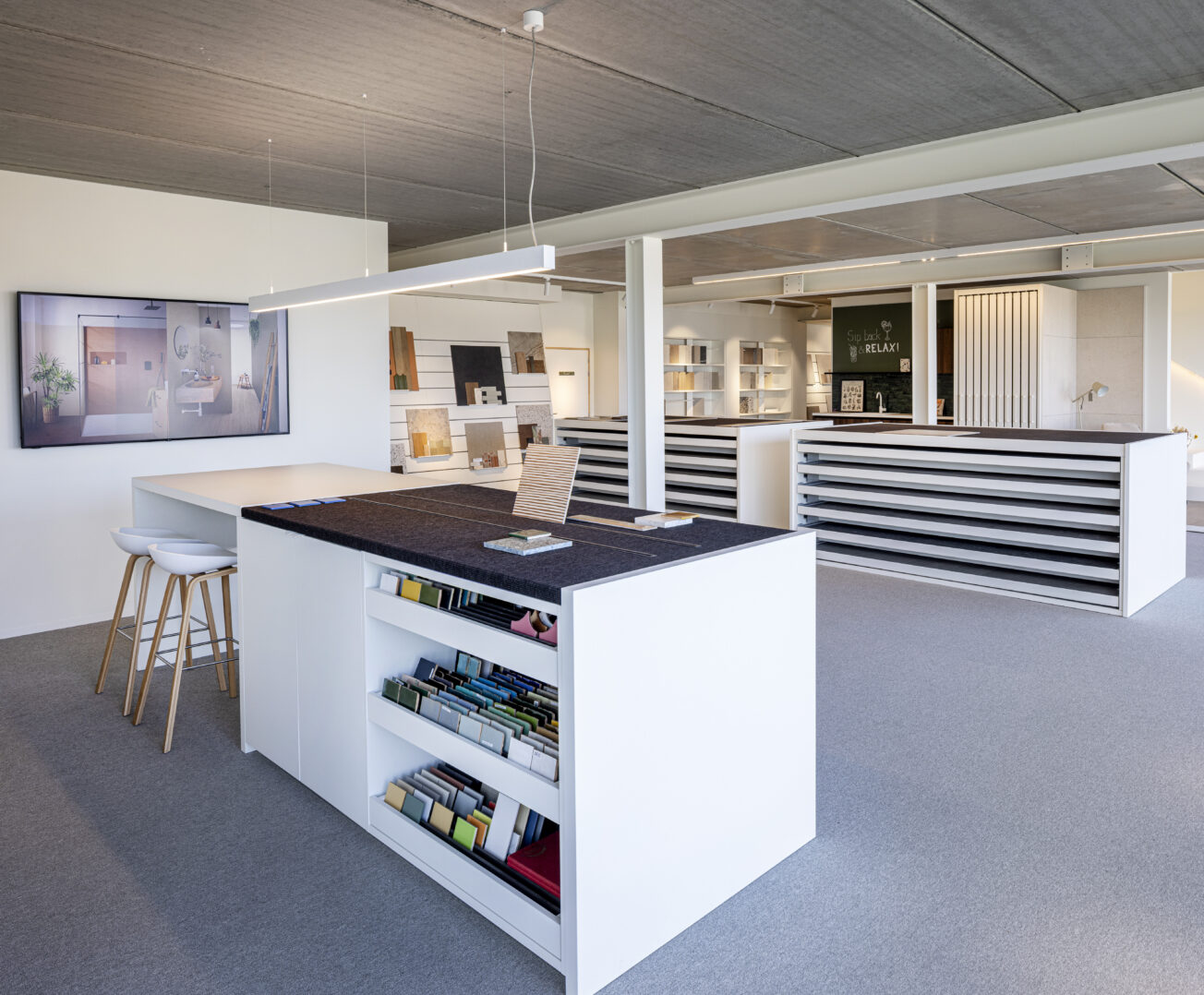 Onze gloednieuwe toonzaal