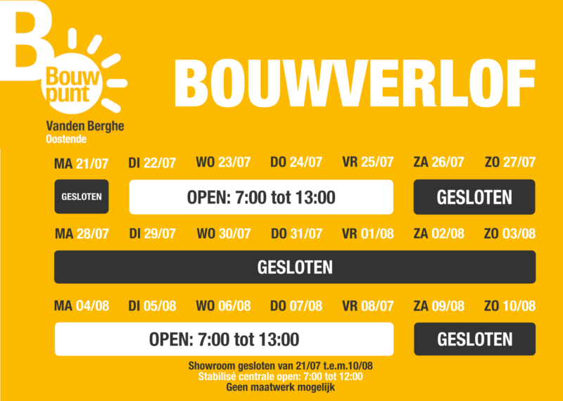 Bouwverlof
