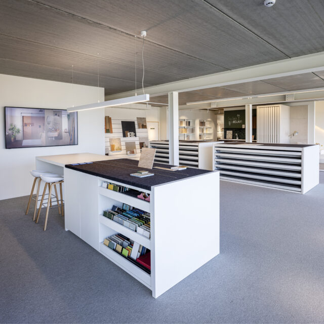 Nieuwe showroom