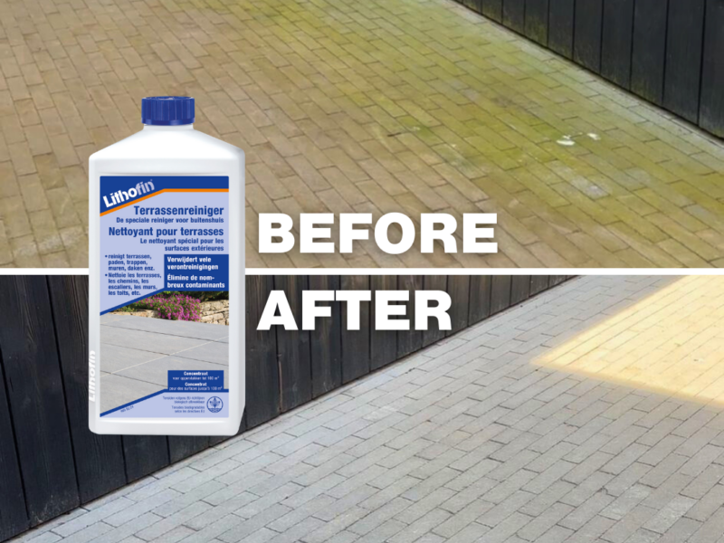 Terrassenreiniger voor na