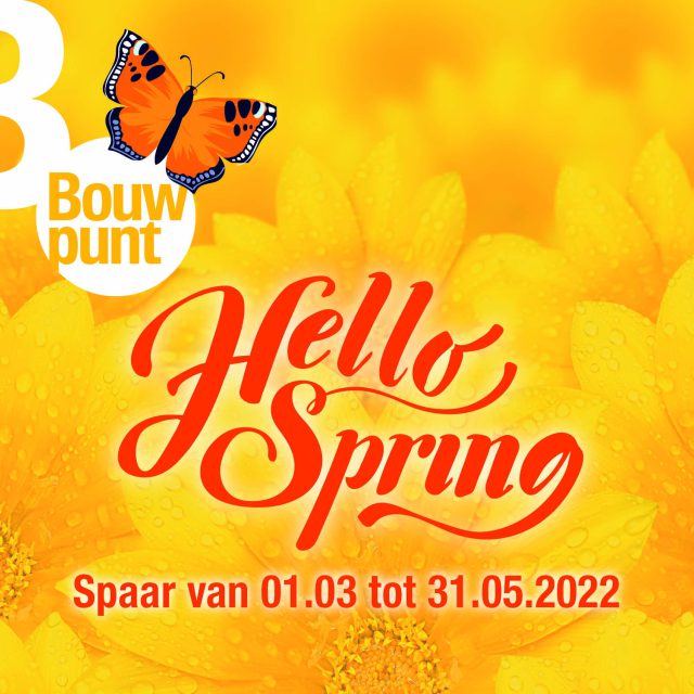 Nieuwe spaaractie Hello Spring!