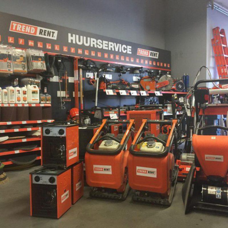 Nieuw! Verhuurservice bij Bouwpunt Vanden Berghe